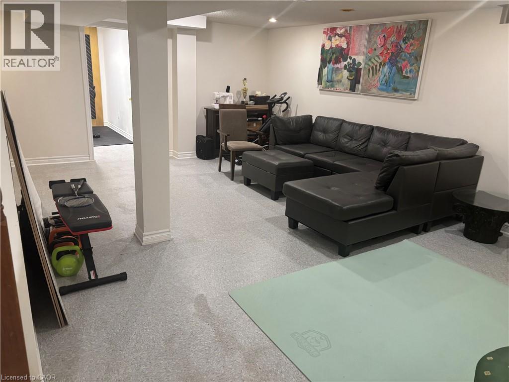 Finished Basement with Entry from garage - home for sale in Hamilton - Hamilton Mountain - 46 Novoco Drive, Hamilton, ON - Indoor