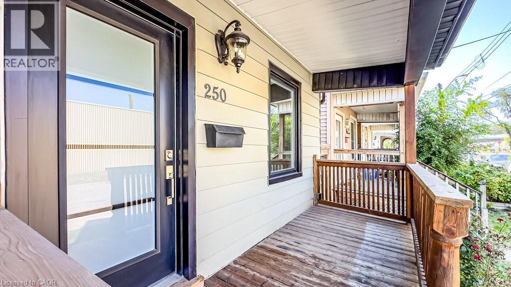 250 Avondale Street, Hamilton, ON - Outdoor With Deck Patio Veranda With Exterior