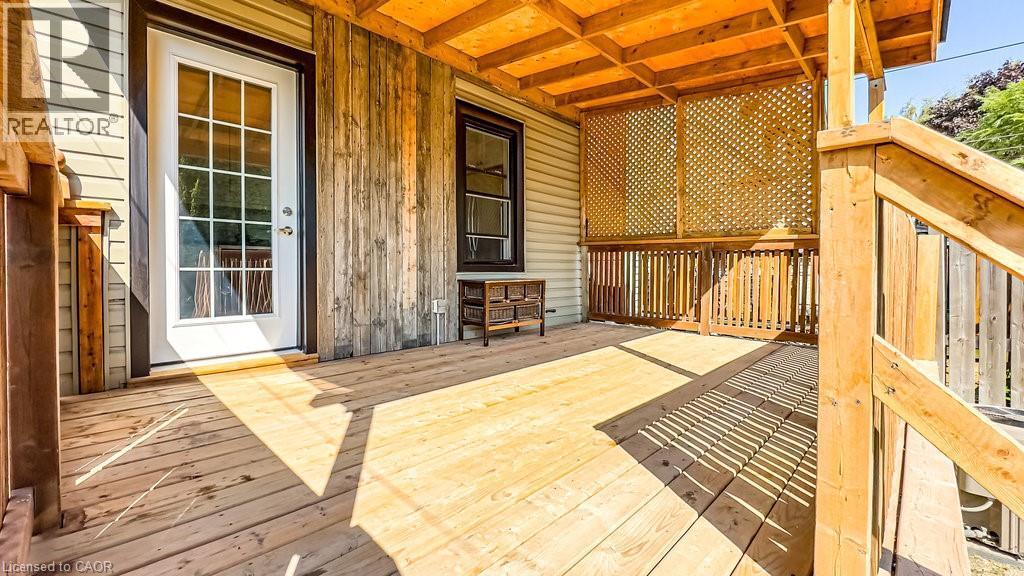 250 Avondale Street, Hamilton, ON - Outdoor With Deck Patio Veranda With Exterior