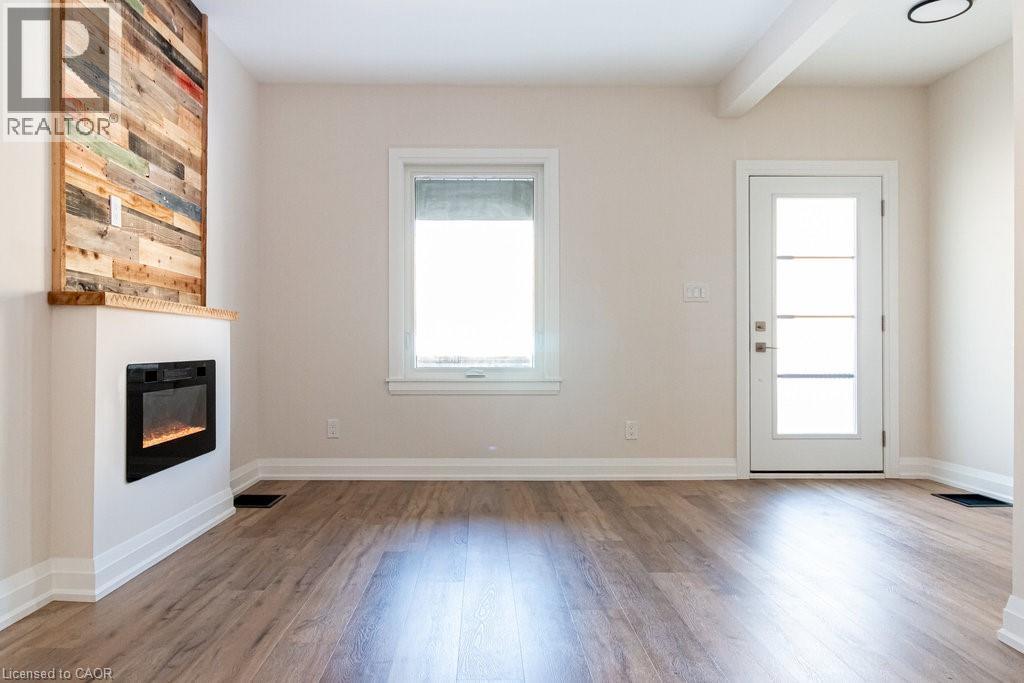 250 Avondale Street, Hamilton, ON - Indoor Photo Showing Other Room With Fireplace