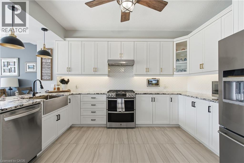 37 Fairgrounds Drive, Binbrook, ON - Indoor Photo Showing Kitchen With Stainless Steel Kitchen With Upgraded Kitchen
