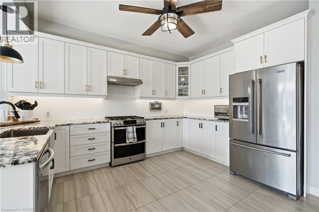 37 Fairgrounds Drive, Binbrook, ON - Indoor Photo Showing Kitchen With Stainless Steel Kitchen With Upgraded Kitchen
