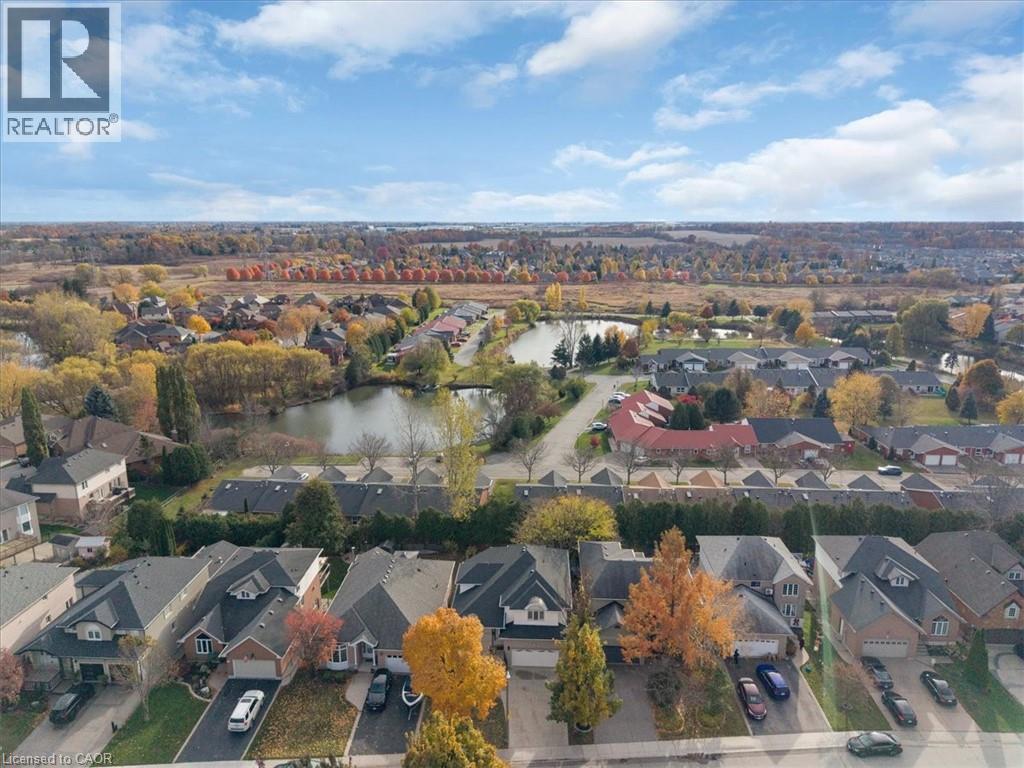 Aerial view of property's location featuring nearby suburban area - 90 Westlawn Drive, Hamilton, ON - Outdoor With View