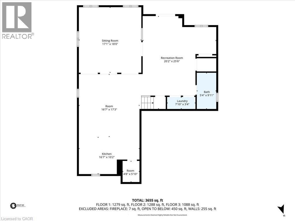 View of home floor plan basement - 90 Westlawn Drive, Hamilton, ON - Other