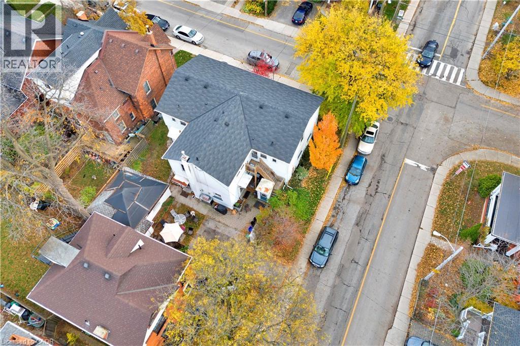 Aerial perspective of suburban area - 172 Markland Street, Hamilton, ON - Outdoor With View