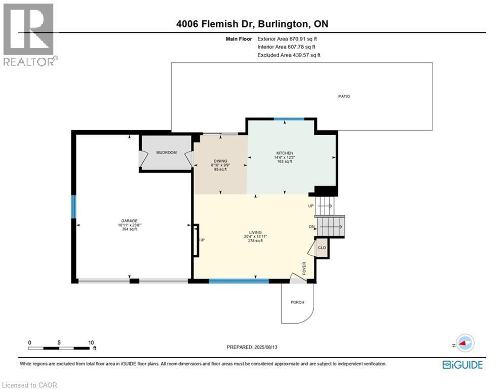 View of floor plan / room layout - 4006 Flemish Drive, Burlington, ON - Other
