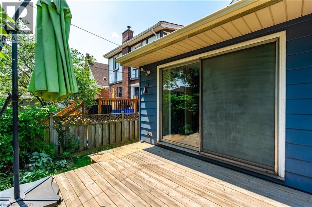 52 Connaught Avenue N, Hamilton, ON - Outdoor With Deck Patio Veranda With Exterior