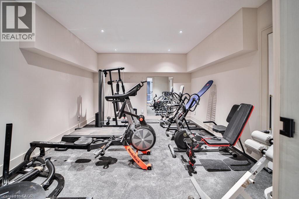 2284 Sideroad 1, Burlington, ON - Indoor Photo Showing Gym Room