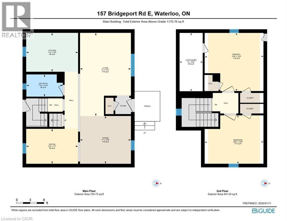 View of home floor plan - 157 Bridgeport Road E, Waterloo, ON - Other
