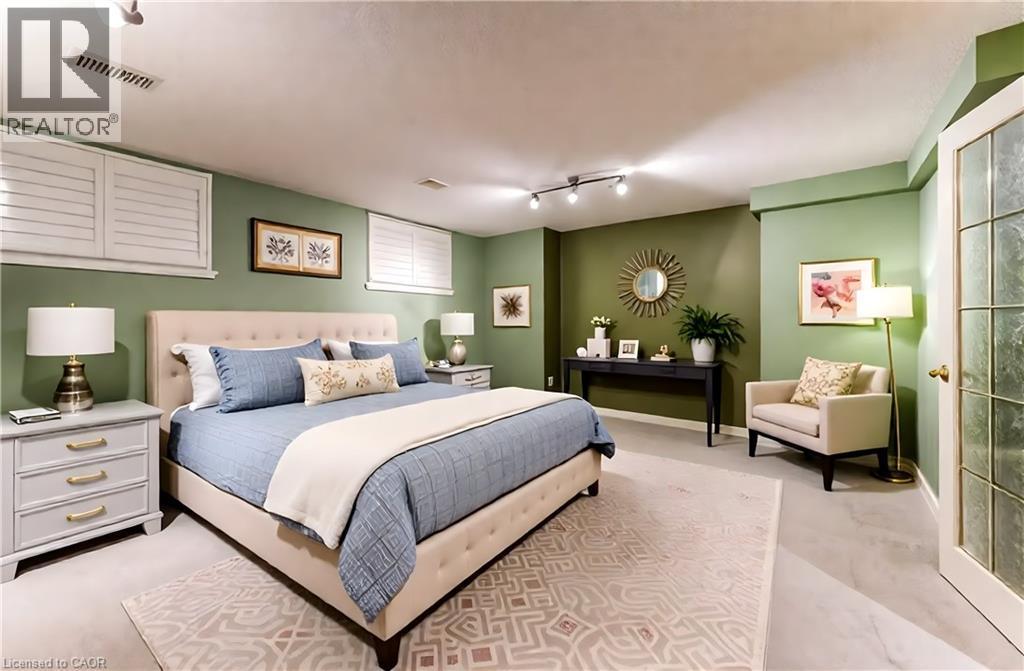 Virtually Staged - 2 Morningview Place, Kitchener, ON - Indoor Photo Showing Bedroom