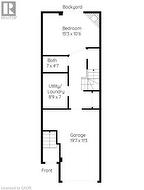 View of floor plan / room layout -