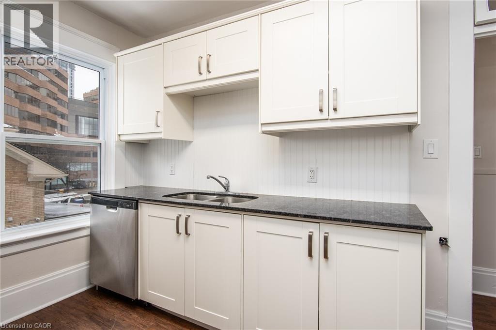 94 Scott Street, Kitchener, ON - Indoor Photo Showing Kitchen With Double Sink