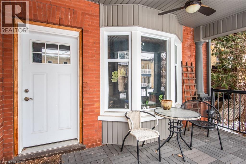 Front Porch Entry - 94 Scott Street, Kitchener, ON - Outdoor With Deck Patio Veranda With Exterior