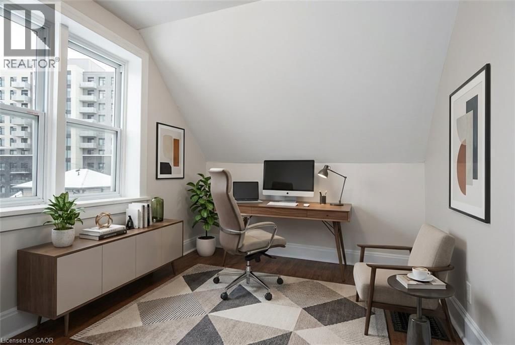 Virtualy Staged - 94 Scott Street, Kitchener, ON - Indoor Photo Showing Office