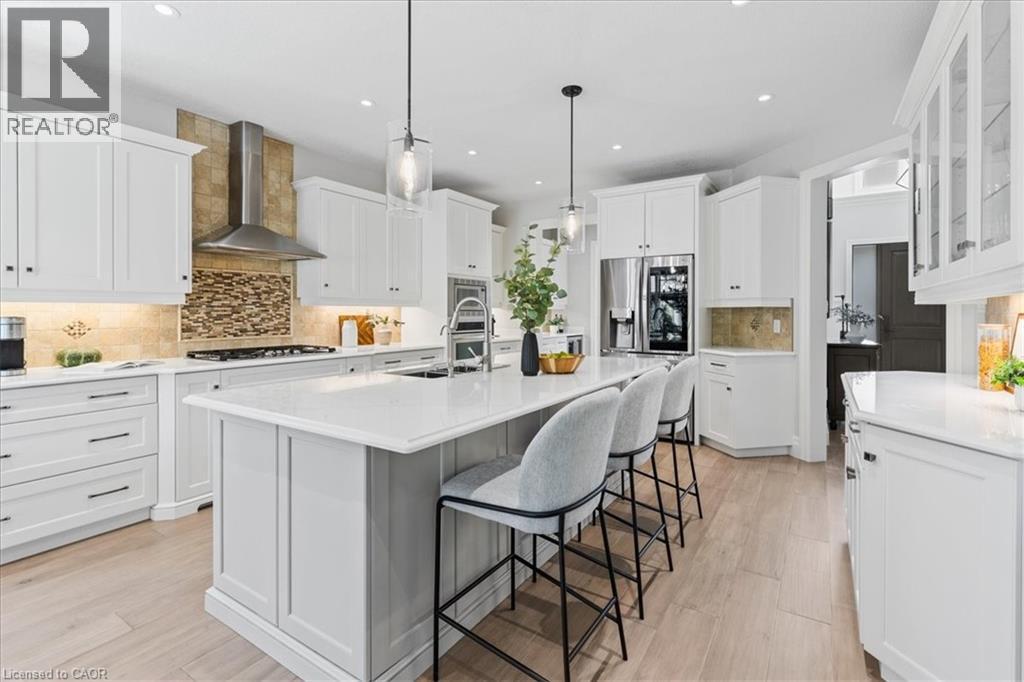 237 River Birch Street, Kitchener, ON - Indoor Photo Showing Kitchen With Upgraded Kitchen