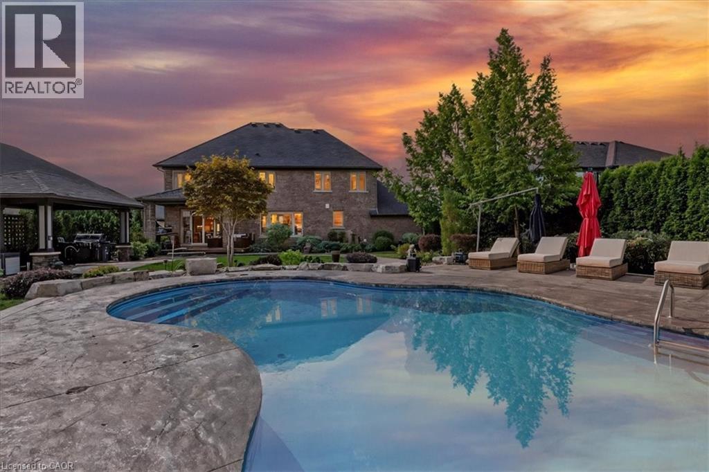 237 River Birch Street, Kitchener, ON - Outdoor With In Ground Pool