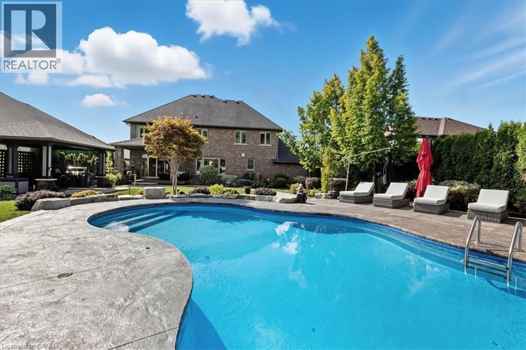 237 River Birch Street, Kitchener, ON - Outdoor With In Ground Pool With Deck Patio Veranda With Backyard