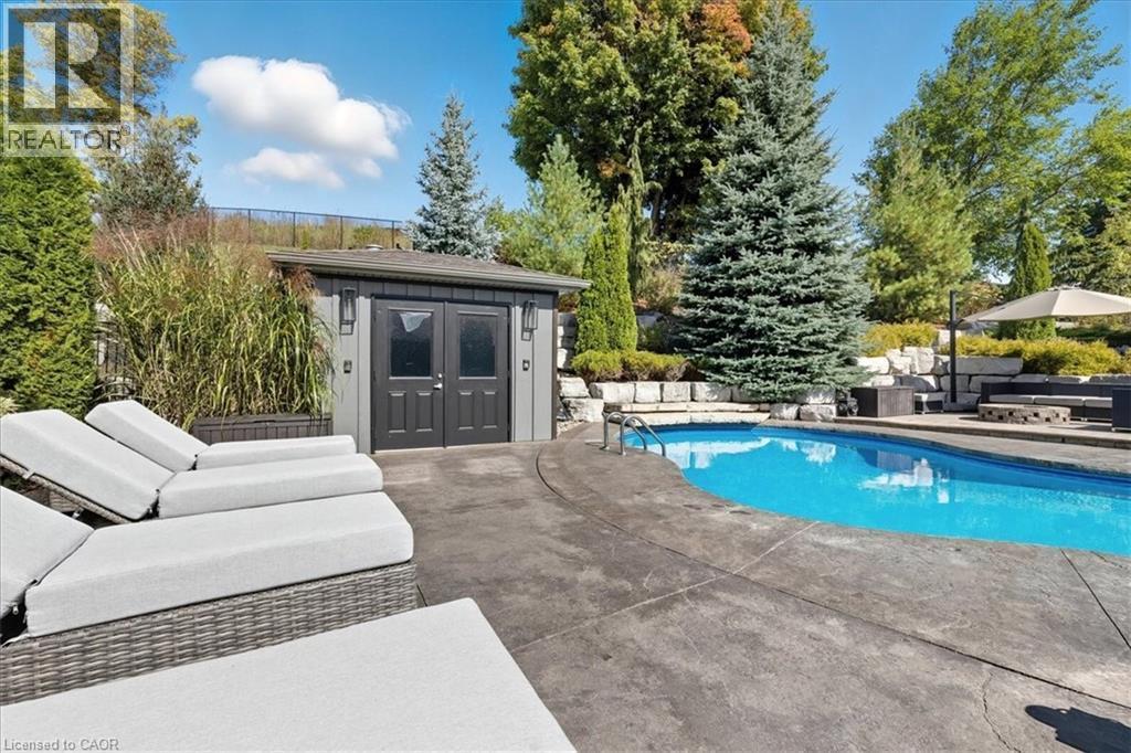 237 River Birch Street, Kitchener, ON - Outdoor With In Ground Pool
