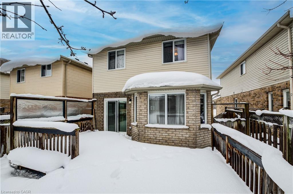 524 Windflower Crescent, Kitchener, ON - Outdoor With Deck Patio Veranda With Exterior