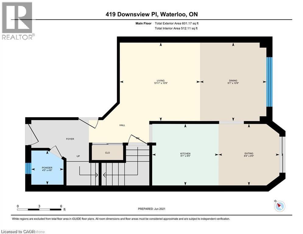 View of room layout - 419 Downsview Place, Waterloo, ON - Other