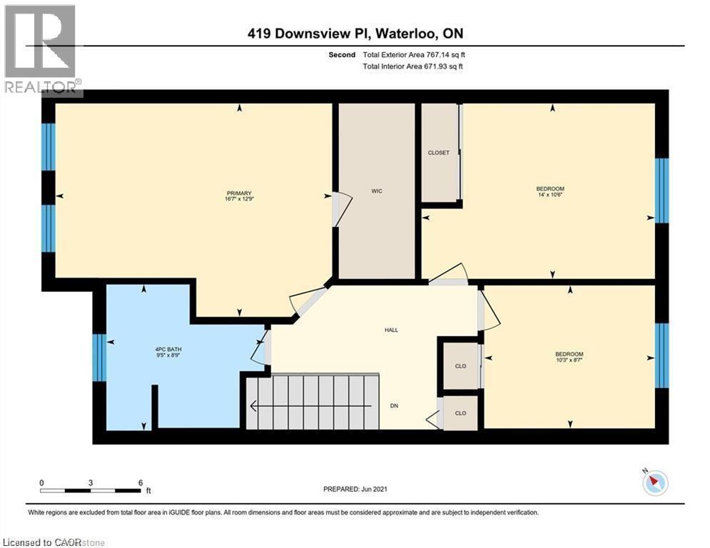 View of property floor plan - 419 Downsview Place, Waterloo, ON - Other