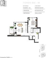 View of floor plan / room layout -