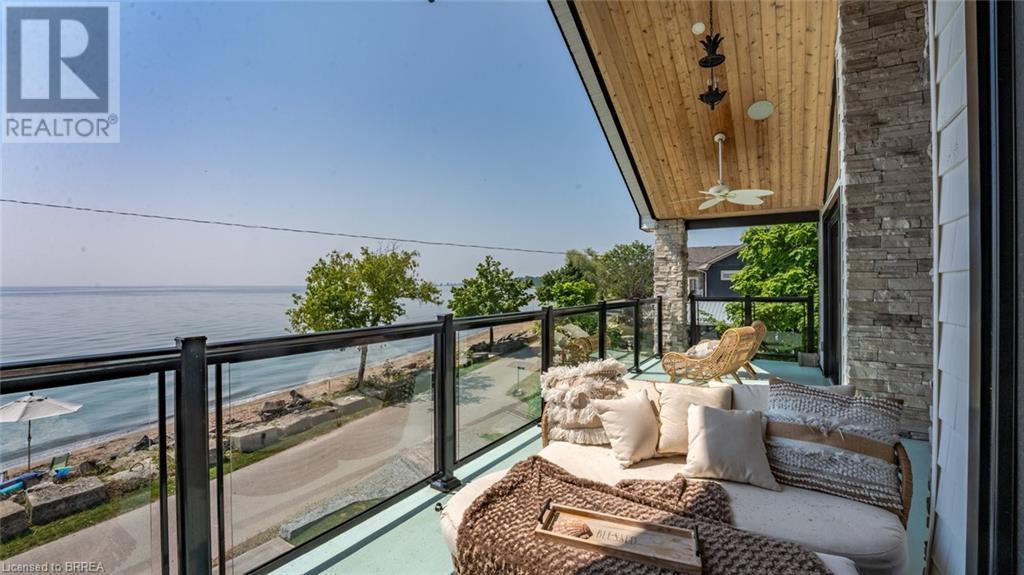 33 Cedar Drive, Turkey Point, ON - Outdoor With Body Of Water With View