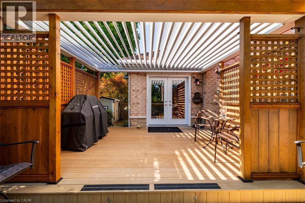 With Motorized Metal Pergola - 2428 Salcome Drive, Oakville, ON - Indoor Photo Showing Other Room