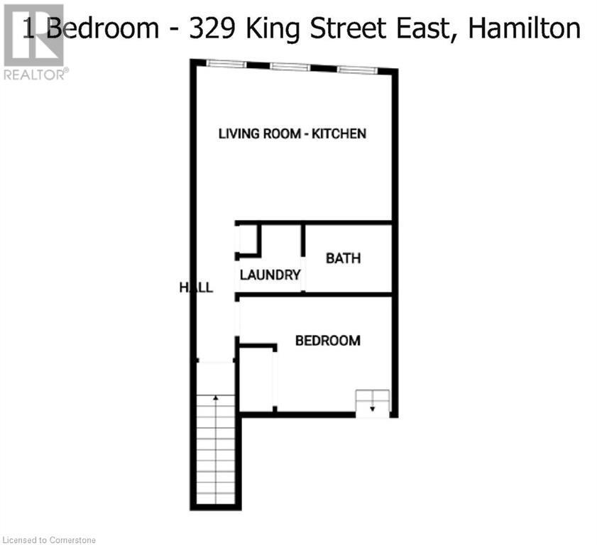 View of layout - 329 King Street E Unit# 3, Hamilton, ON - Other
