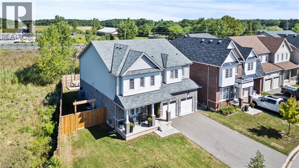 Aerial perspective of suburban area - 62 Esther Crescent Unit# Lower, Thorold, ON - Outdoor