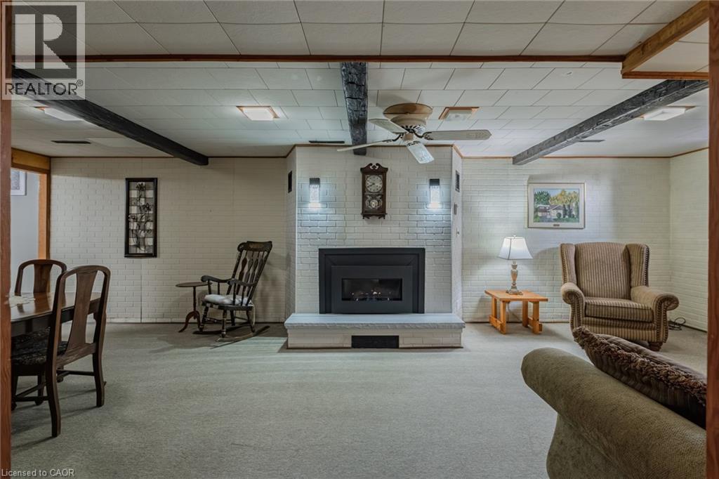 25 Charlton Crescent, Simcoe, ON - Indoor With Fireplace