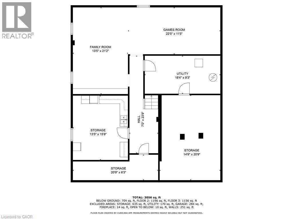 Basement - 3 Atkins Drive, Hamilton, ON - Other
