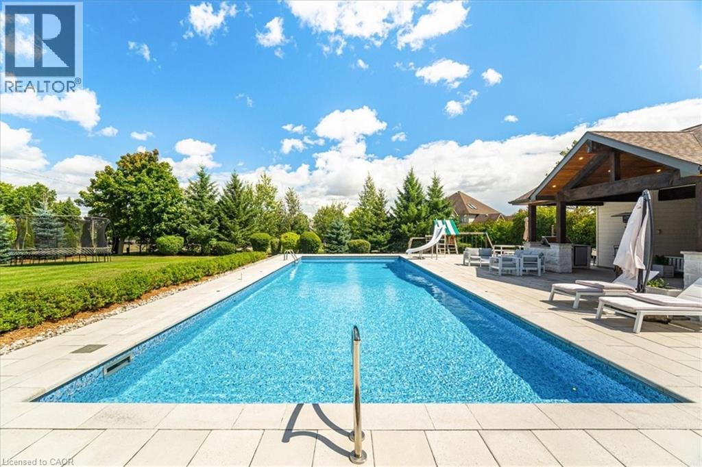 86 Canters Close, Kitchener, ON - Outdoor With In Ground Pool With Deck Patio Veranda With Backyard