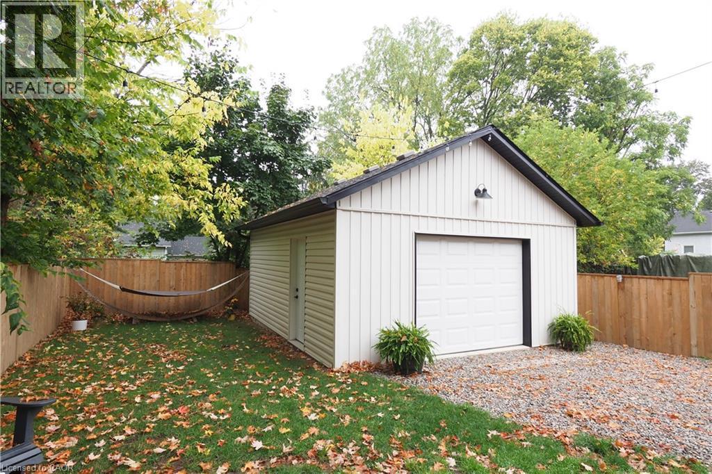 View of detached garage - 238 Eagle Street S, Cambridge, ON - Outdoor