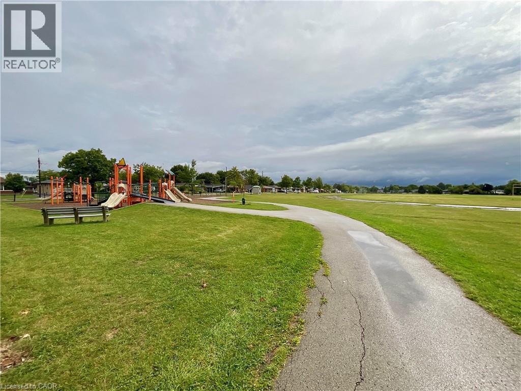 Park and school directly across the street - 4 Rosanne Crescent, Hamilton, ON - Outdoor With View