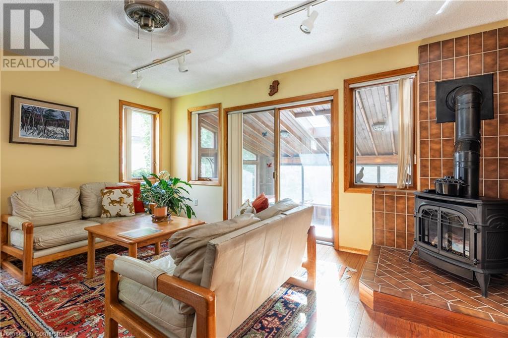 74 Chedoke Avenue, Hamilton, ON - Indoor Photo Showing Living Room With Fireplace