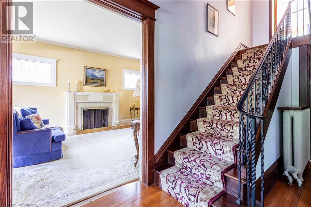 74 Chedoke Avenue, Hamilton, ON - Indoor Photo Showing Other Room With Fireplace