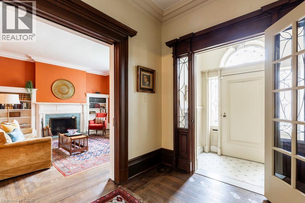 45 Markland Street, Hamilton, ON - Indoor With Fireplace