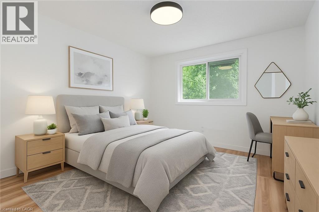 Virtually Staged - 21 Horning Drive, Hamilton, ON - Indoor Photo Showing Bedroom