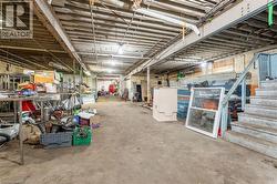 Basement with stairs -