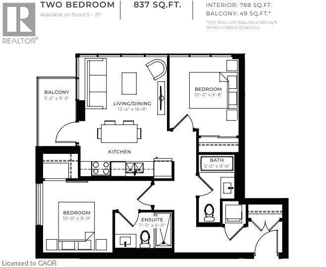 108 Garment Street Unit# 708, Kitchener, ON - Other