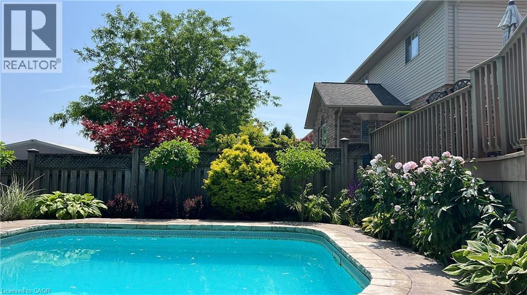 75 Etherington Crescent, Binbrook, ON - Outdoor With In Ground Pool With Backyard