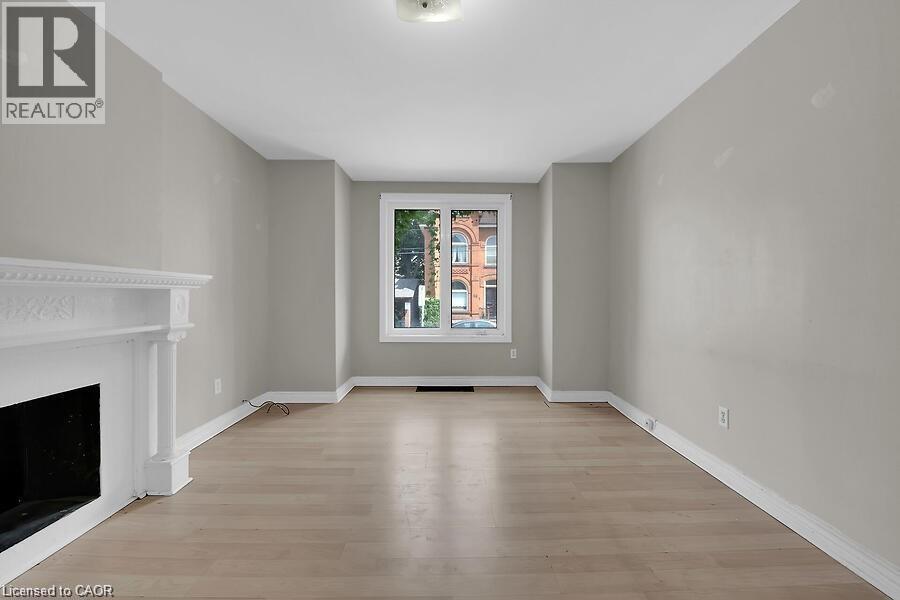88 Grant Avenue, Hamilton, ON - Indoor With Fireplace