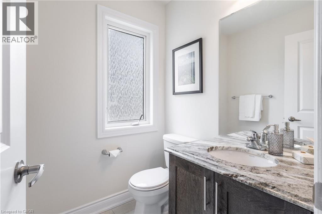 2 Piece Powder Room - 64 Elysian Fields Circle, Brampton, ON - Indoor Photo Showing Bathroom