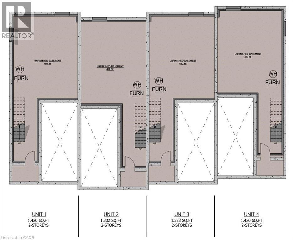 View of property floor plan - 355 Guelph Avenue, Cambridge, ON