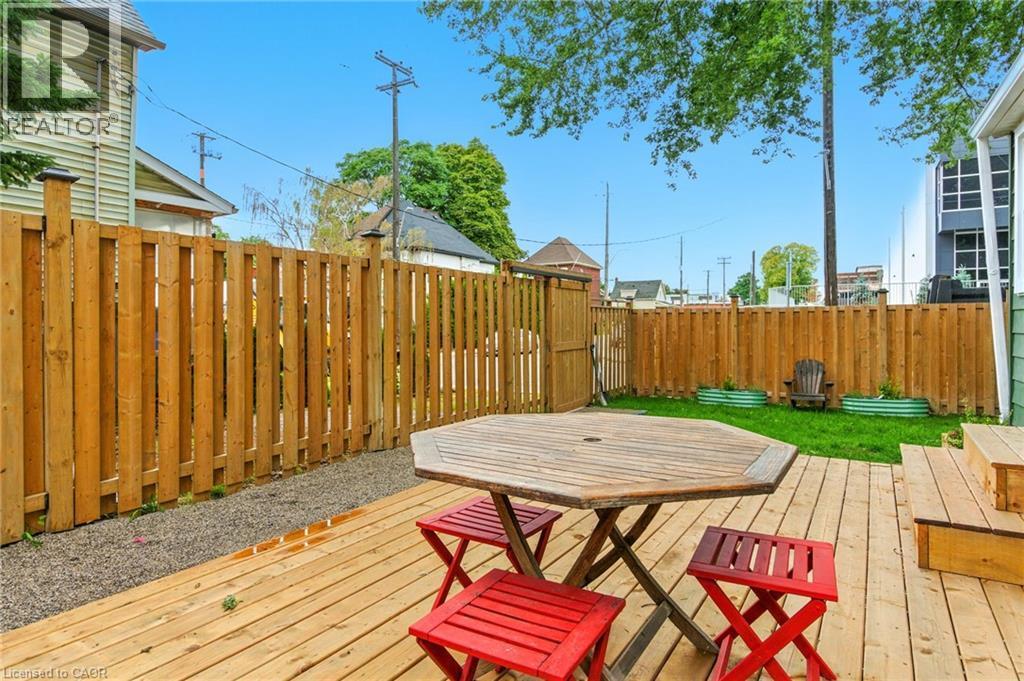 12 Francis Street, Hamilton, ON - Outdoor With Deck Patio Veranda