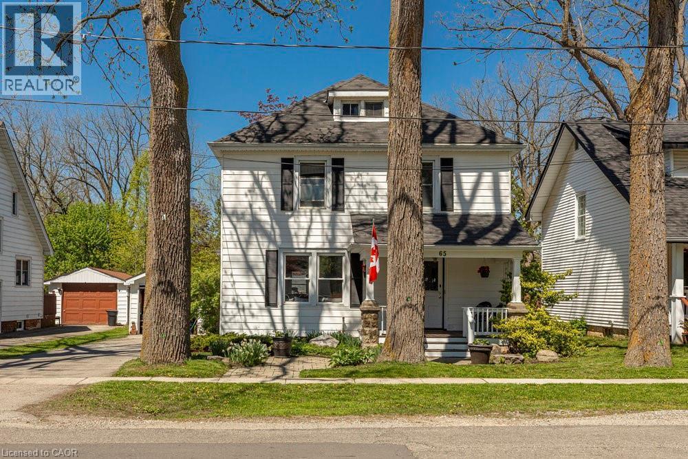 65 Banff Street, Caledonia, ON - Outdoor With Facade