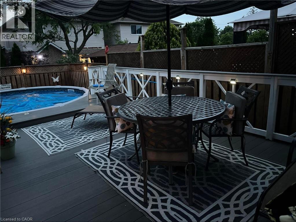 11 Jacqueline Boulevard, Hamilton, ON - Outdoor With Above Ground Pool With Exterior