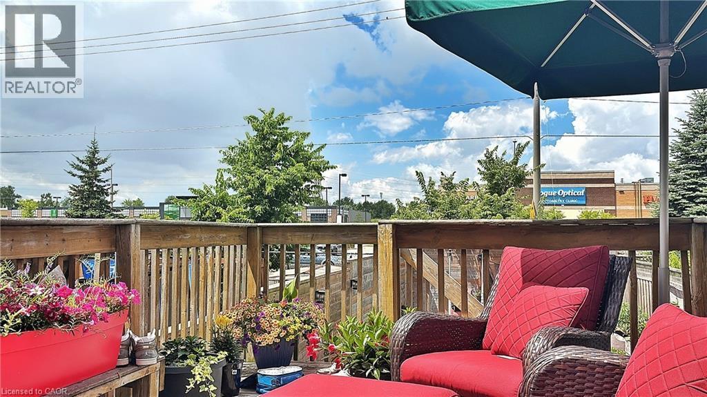 View of balcony - 206 Westmeadow Drive, Kitchener, ON - Outdoor With Deck Patio Veranda