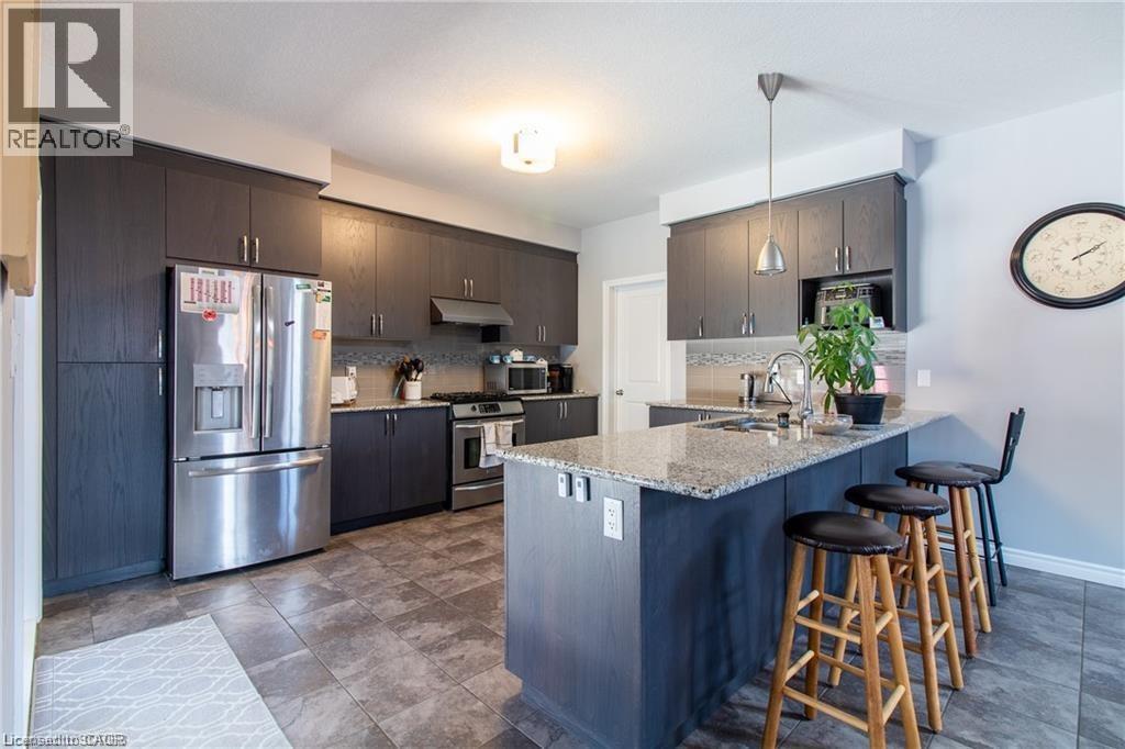 39 Basswood Road, Simcoe, ON - Indoor Photo Showing Kitchen With Double Sink With Upgraded Kitchen